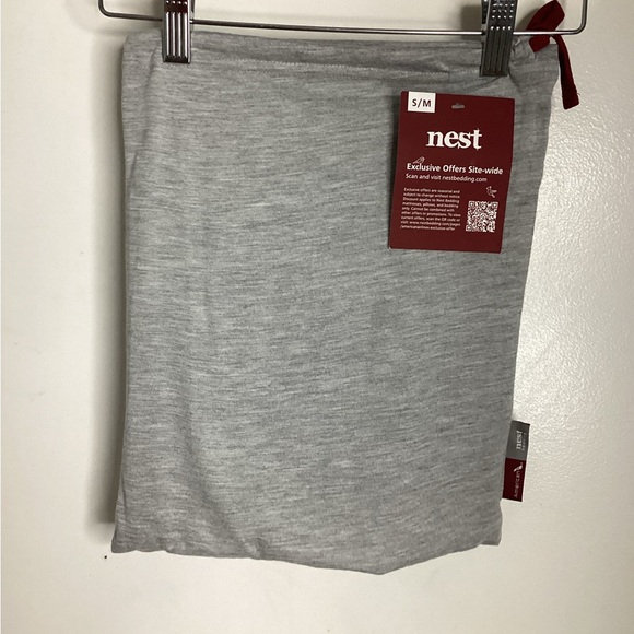 Cozy Light Gray Nest Bedding Pajama Set S/M - Picture 13 of 16